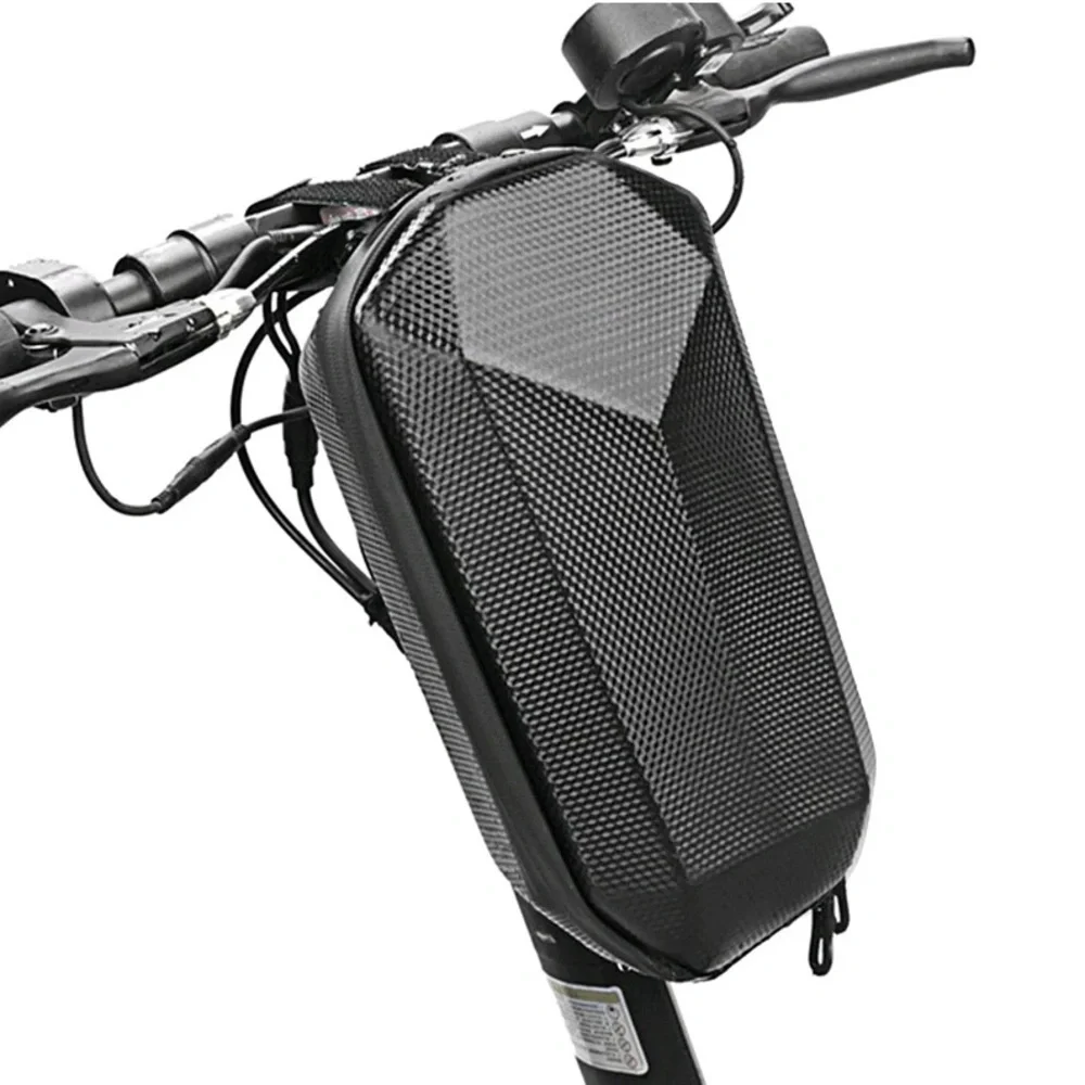 Scooter Waterproof Storage Bag, Hard Shell Scooter Handlebar Bag Organizer